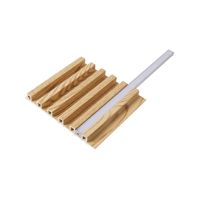 Luce a striscia a LED di risparmio energetico impermeabile per pannello a parete per feritoie WPC