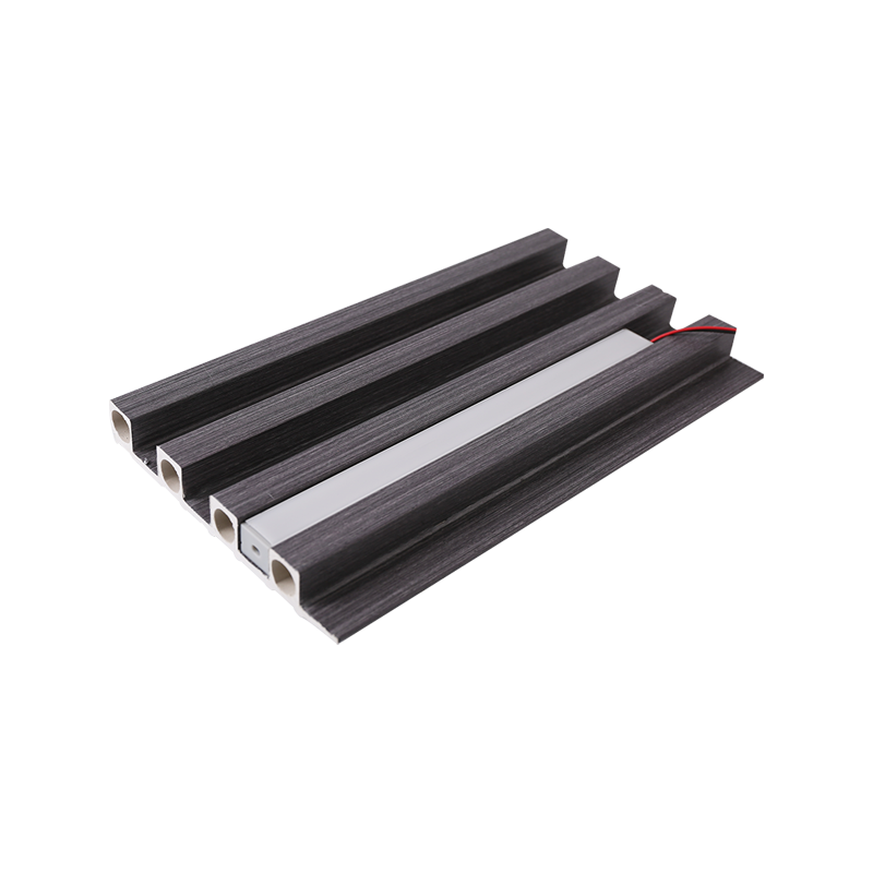 Luce a striscia a LED di risparmio energetico impermeabile per pannello a parete per feritoie WPC